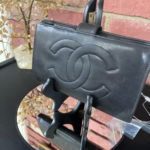 🔥Auth 🔥Chanel 🔥Women's Caviar🔥 Leather Long Wallet - Picture 4 of 10